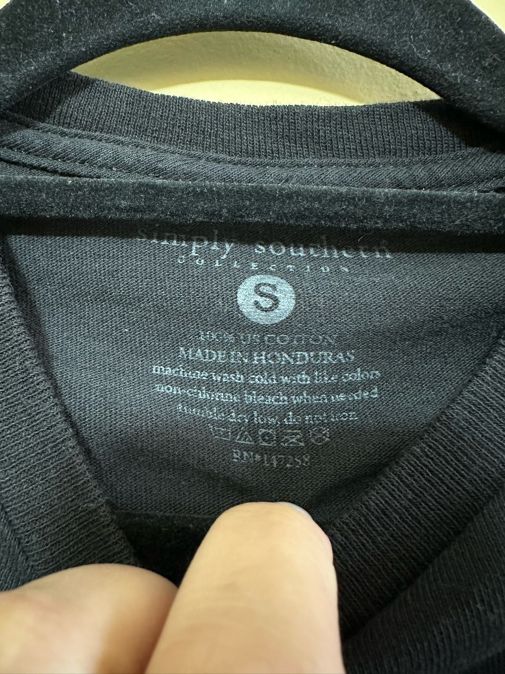 Simply Southern Happy Hallo-Thanks-Mas Long Sleeve Nutcracker Tee Women S Black - Picture 8 of 8